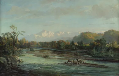 The Mountain Stream and the Pic du Midi, Bigorre